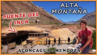 En el MEDIO de la CORDILLERA 🏞️ Excursión Alta Montaña  Puente del Inca  Aconcagua  Mendoza [upl. by Mot]