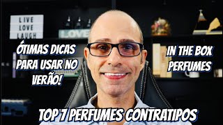 Top 7 Perfumes Contratipos para o Verão  In The Box Perfumes [upl. by Hallette15]