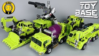 【Devastator UNITE】Transformers IDW Combiner Wars Masterpiece size 21 Inches DEVASTATOR combination [upl. by Siurtemed]