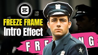 Character Introduction Freeze Effect Movie Style  CapCut Tutorial [upl. by Htor]