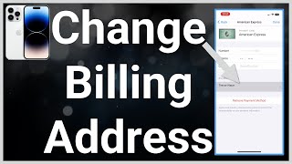 How To Change Billing Address On iPhone [upl. by Asilla]