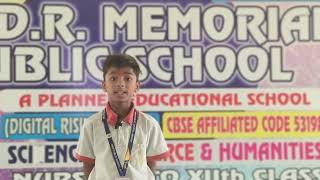 Raghav Student of Grade IV  DRM PUBLIC SCHOOL DESRAJ COLONY PANIPAT [upl. by Neelra]