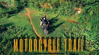 Motorcycle Trail in Antique  Nature ASMR  Scrambler Motor [upl. by Luce607]