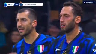 Hakan Calhanoglu Goal Incredibile Inter vs Napoli 11 Tutti i Gol e Highlights Estesi [upl. by Revilo]