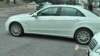 Mecedes Benz EClass 2010 test drive [upl. by Ahsinroc]