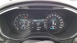 2018 Ford Mondeo kombi ST Line 20 TDCi AWD acceleration 0  160 kmh [upl. by Baylor]