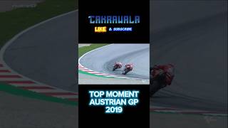 TOP BATTLE  MARQUEZ Vs DOVIZIOSO Austrian GP 2019 satucakrawala motogp viral [upl. by Orrin804]