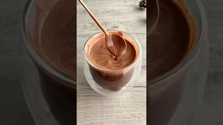 The best hot chocolate ever 😍 italianhotchocolate easyrecipe [upl. by Carothers]