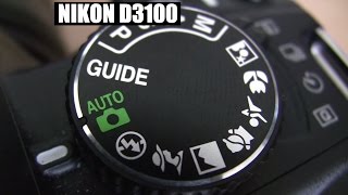 Nikon D3100 DSLR Basic beginner tutorial training Part 1 [upl. by Cammy]