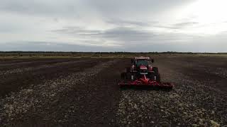 Cultivation using a HeVa front packer and Lely Tulip multidisc [upl. by Corty953]