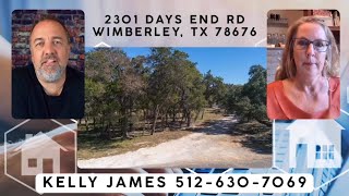 Amazing Property in Wimberley Texas Contact Kelly James at 512–6307069 [upl. by Ahteres]