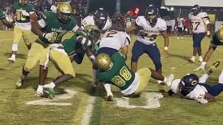 Acadiana comes back to top rival Carencro 147 in secondround playoff battle  Nov 17 2023 [upl. by Rexanne]