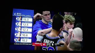 FRESNO STATE VS BRIGHAM YOUNG UNIVERSITY MENS BASKETBALL FIRST HALF FULL GAME HIGHLIGHTS 1212023 [upl. by Beret730]