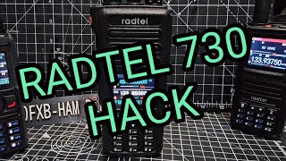 RADTEL 730  HACK MODE [upl. by Johna]