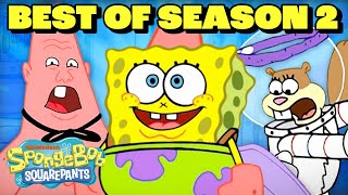 BEST of SpongeBob Season 2  60 Minute Compilation  SpongeBobOfficial [upl. by Yar67]