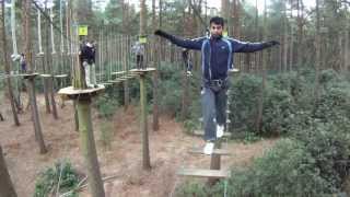 Go Ape Swinley Forest Bracknell Full Course [upl. by Adnahsal768]