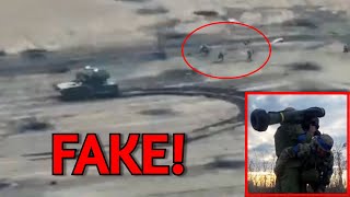 Javelin Missile Blowing Up BMP Is Fake [upl. by Gilletta]