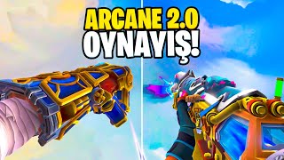 YENİ ARCANE 2 seti ile İLK BELA Valorant Arcane 20 Oynanış [upl. by Acsot599]