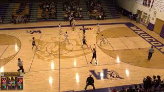 Wauconda High School vs Wilmot High School Mens Varsity Basketball [upl. by Gnus857]