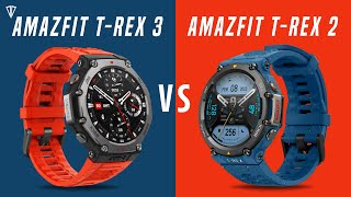 Amazfit T Rex 3 VS Amazfit T Rex 2 [upl. by Esahc]