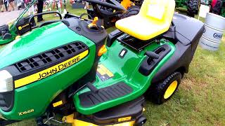 2019 John Deere X166R 656cc 3Cyl Petrol Riding Mower 174HP [upl. by Enirod]