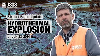 Biscuit Basin Hydrothermal Explosion Update Yellowstone Monthly Update — October 2024 [upl. by Ovid]