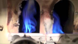 How to set the primary air adjustment of a gas furnace [upl. by Naie421]