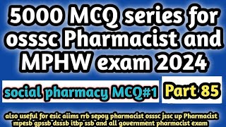 5000MCQseriesforossscpharmacistandmphwexam2024hecpmcqrailwaypharmacistexam2024dsssbpharmacist2024 [upl. by Schmitt864]