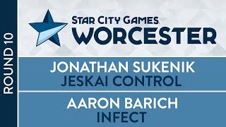 SCGWOR Round 10  Aaron Barich vs Jonathan Sukenik Modern [upl. by Windzer918]