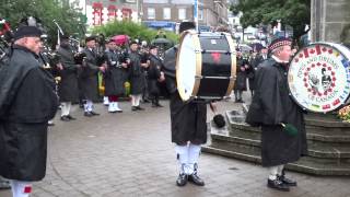 Green Hills Of Tyrol Pipes and Drums of Canada Scotland [upl. by Trofmoc130]