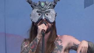 Kvelertak  Dendrofil for Yggdrasil  live download festival paris 2017 France [upl. by Aihsekal]