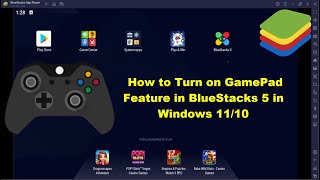 How to Enable Gamepad on BlueStacks  Windows [upl. by Seena]