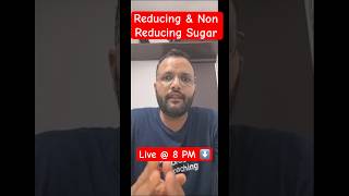 Reducing and Non Reducing Sugar  IIT JAM  CUET PG 2025  Biotechnology  Dr Lalit Pal iit cuet [upl. by Walliw741]