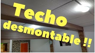 TECHO DESMONTABLE [upl. by Inhoj]