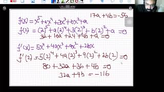 9709 MJ 2014 P32 Q5  Remainder amp Factor Theorem  A levels Maths P3  Hamza Noor [upl. by Ewart]