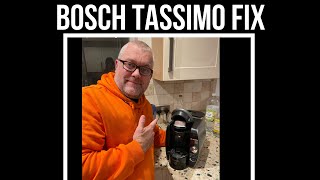 Fix Your Bosch Tassimo Coffee Machine  Quick Fix  Clean repair Tassimo Bosch coffee2022 hot [upl. by Notgnimer]