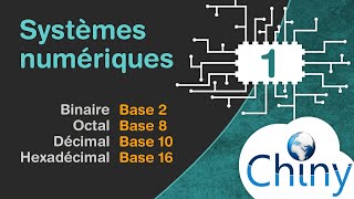 Systèmes numériques Décimal binaire octal et hexadécimal [upl. by Lletnuahs735]