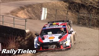 WRC Rallye MonteCarlo 2024  Shakedown amp Stages action  Full HD [upl. by Swenson]