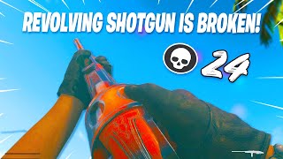 EINHORN REVOLVING SHOTGUN IS OVERPOWERED ON REBIRTH ISLAND  BEST SHOTGUN CLASS NOW Warzone [upl. by Adnoel539]