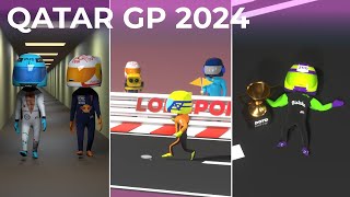 Qatar GP 2024  Comic Scenes on F1 racing [upl. by Stila929]