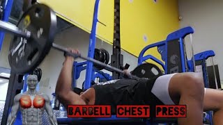 Barbell chest press Renaissancefitness [upl. by Leyameg]