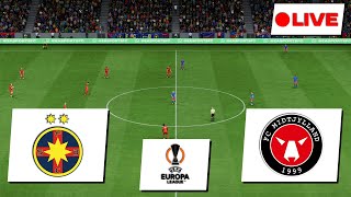 🔴FCSB vs FC Midtjylland LIVE🔴UEFA Europa League🔴Meci Live Azi [upl. by Aurore]