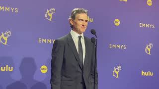 Billy Crudup Best Drama Supporting Actor The Morning Show 2024 Emmys press room interview [upl. by Hadria714]