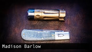 Northwoods Knives Madison Barlow Denim Micarta [upl. by Damick]