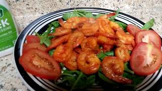 Shrimp Salad with Bay and Sazon Seasoning Seafood [upl. by Aneras]