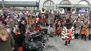 Megadüdler Langenthal  28 Langenthaler Fasnachtsmarkt 21102023 [upl. by Llennaj]