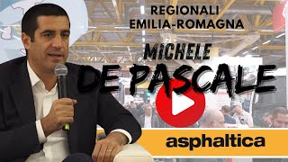 🟠Infrastrutture e mobilità Michele De Pascale candidato Centro Sinistra interviene ad ASPHALTICA [upl. by Pendergast]