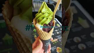 delicious Matcha Ice Cream in Albany nz [upl. by Esdnil]