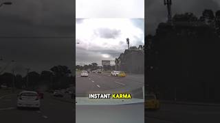 Impatient Drivers Never Miss Their Exit  Instant Karma For Reckless Driver shorts [upl. by Jardena286]