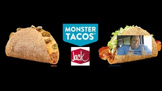 Jack In The Boxs Nacho Monster Taco REVIEW [upl. by Yelad]